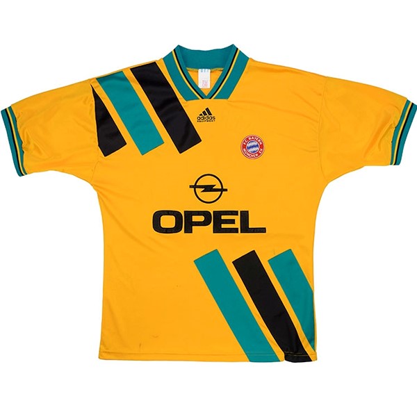 Tailandia Camiseta Bayern Munich 2nd Retro 1993 1995 Amarillo